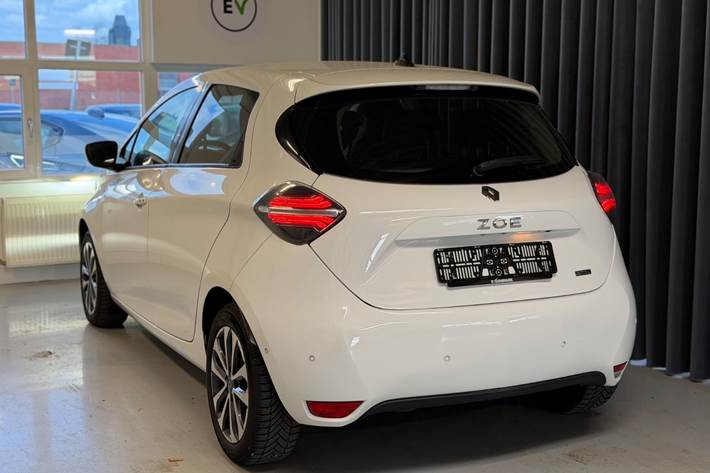 Hvid Renault Zoe fra 2020