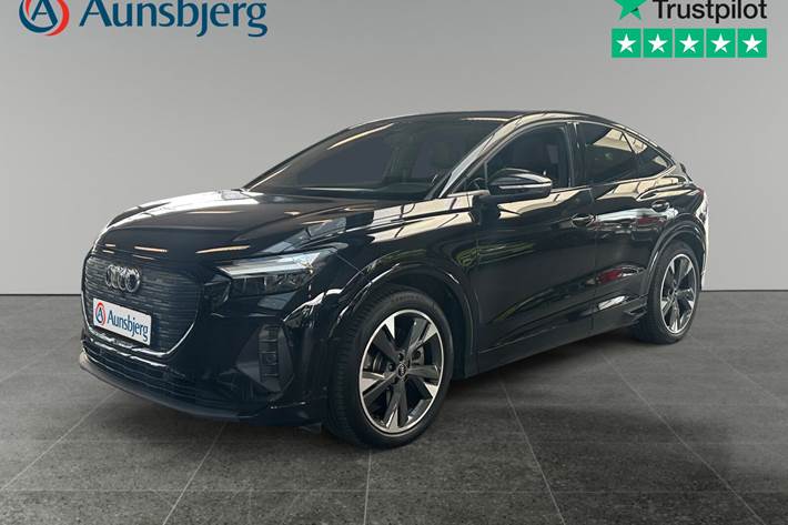 Sort Audi Q4 e-tron fra 2023