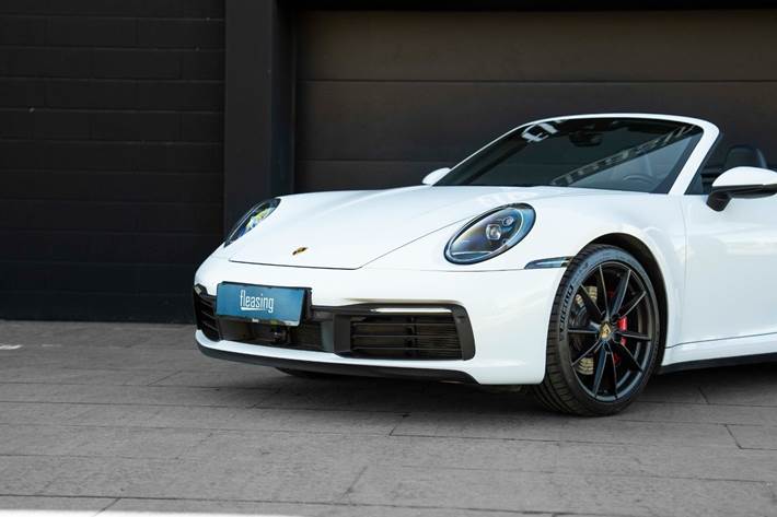Hvid Porsche 911 Carrera S fra 2019
