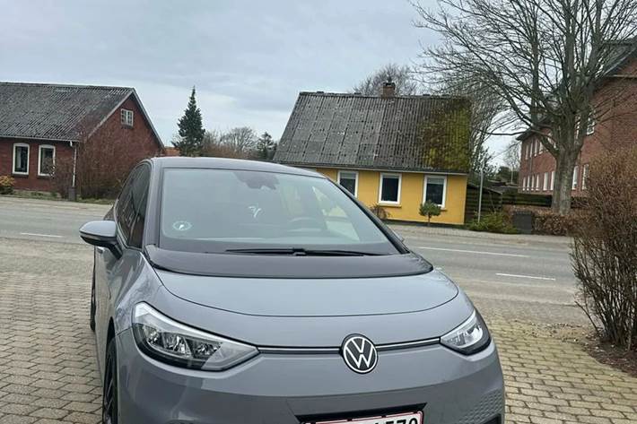 Grå VW ID.3 fra 2023