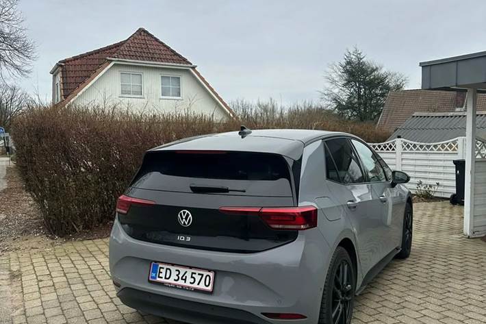 Grå VW ID.3 fra 2023