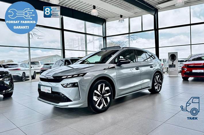 Sølv Skoda Enyaq fra 2026