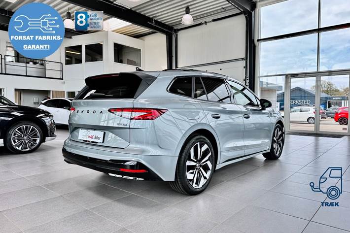 Sølv Skoda Enyaq fra 2026