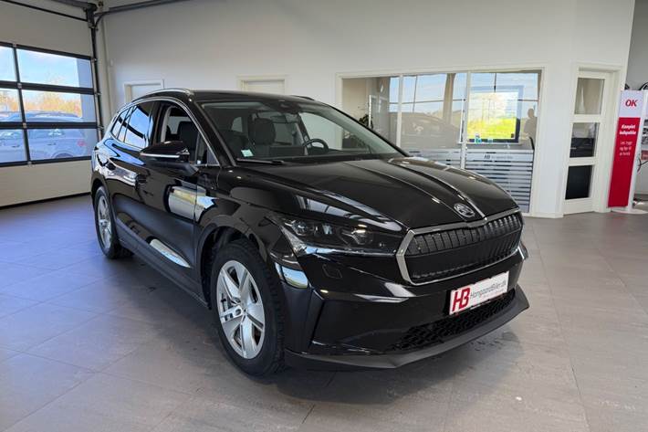 Sort Skoda Enyaq fra 2024