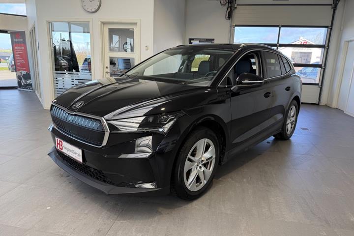 Sort Skoda Enyaq fra 2024