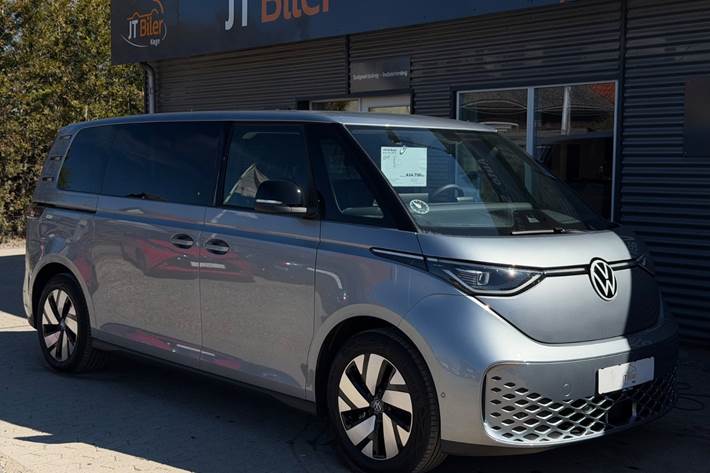 Sølv VW ID.Buzz fra 2026 set udefra