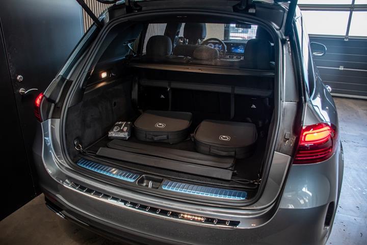 Grå Mercedes GLE350 de fra 2024