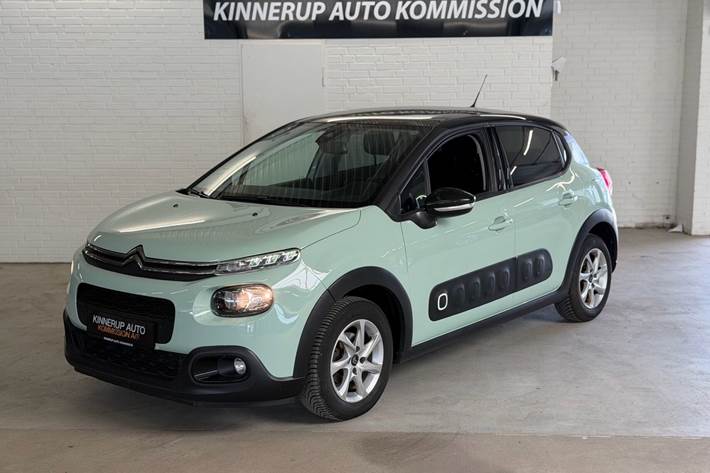 Grøn Citroën C3 fra 2019