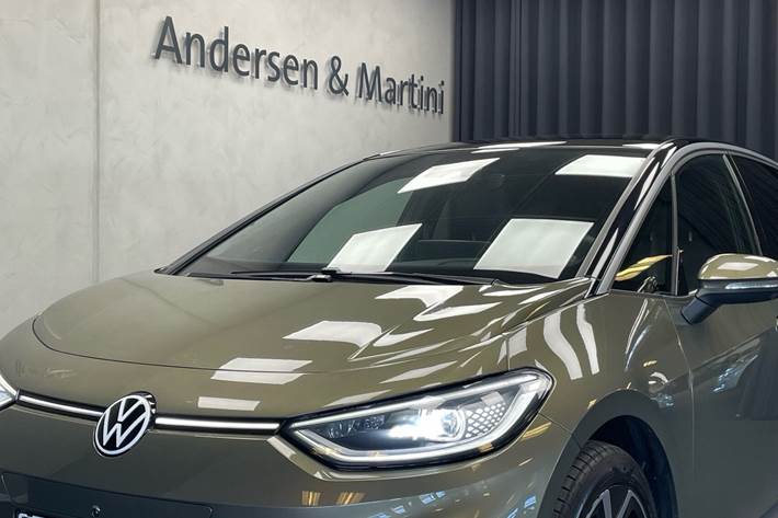 Grøn VW ID.3 fra 2023