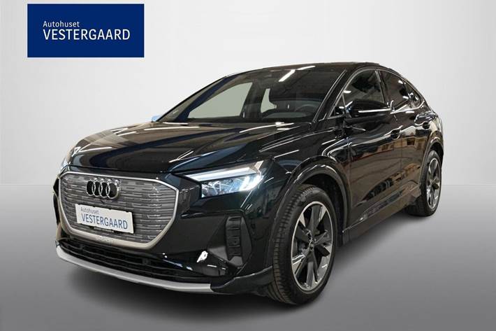 Sort Audi Q4 e-tron fra 2022
