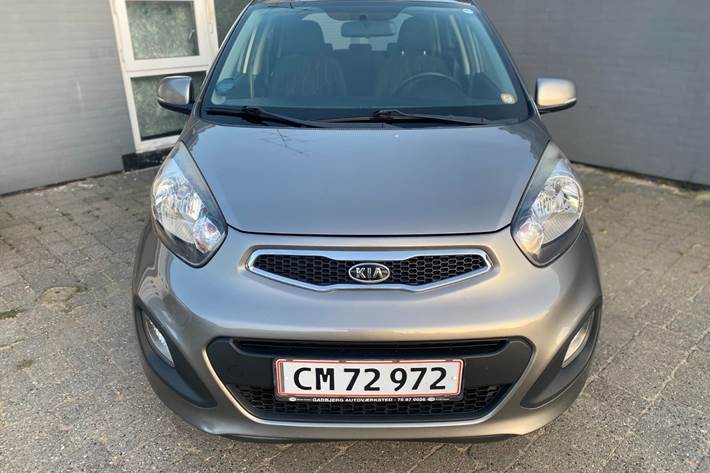 Orange Kia Picanto fra 2011