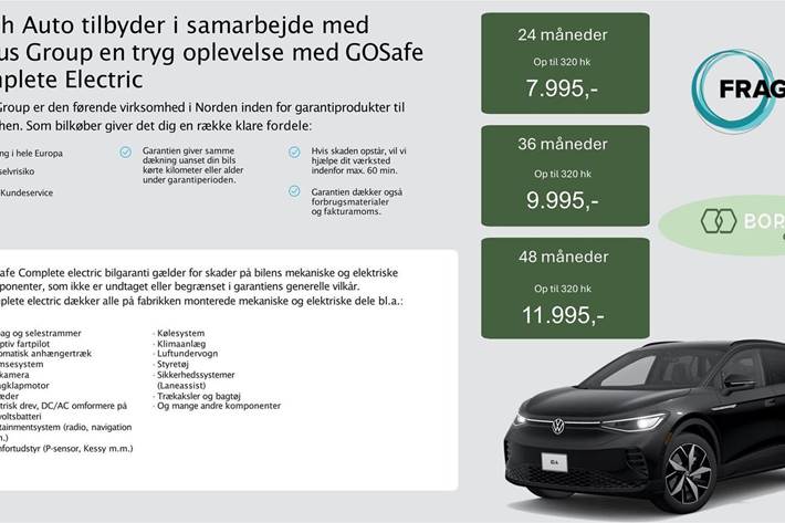 Grøn Nissan Ariya fra 2024