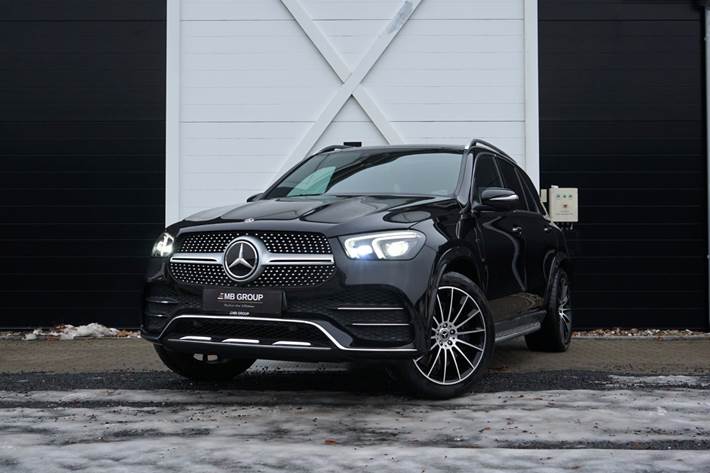 Sort Mercedes GLE350 de fra 2020