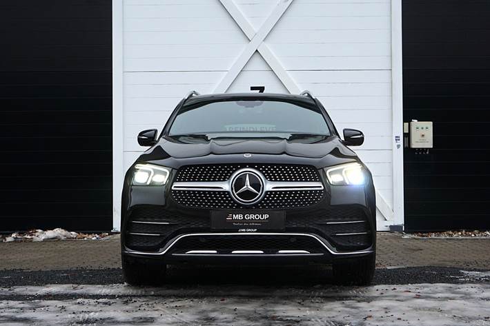 Sort Mercedes GLE350 de fra 2020