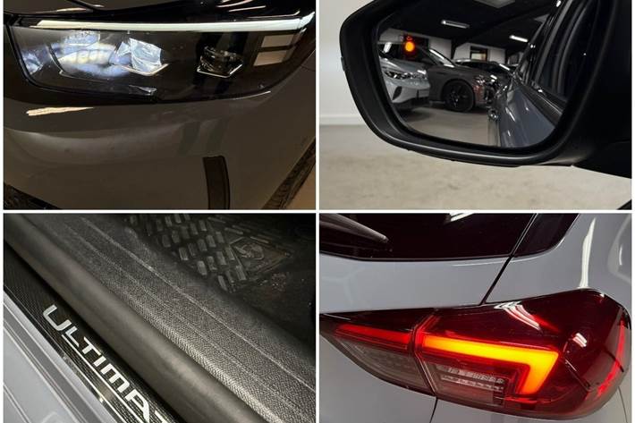 Grå Opel Corsa-e fra 2024