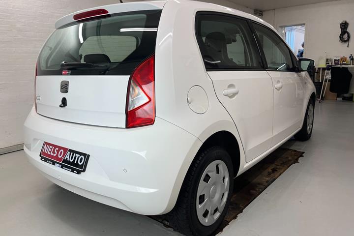 Hvid Seat Mii fra 2013