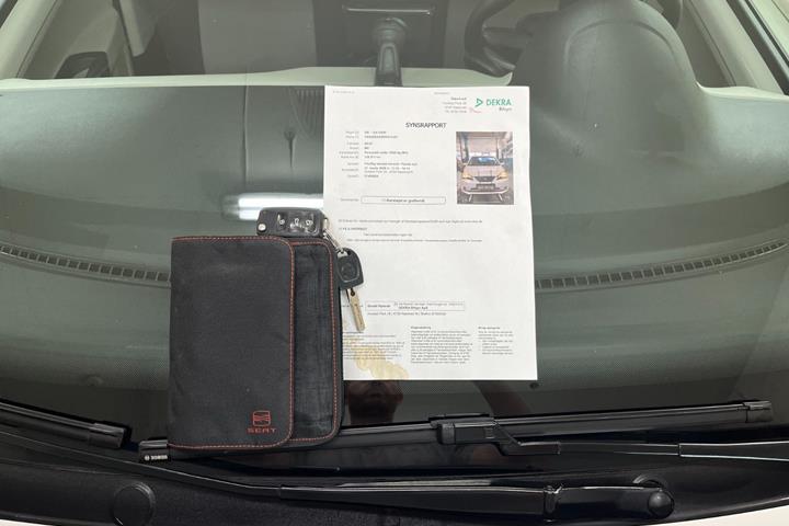 Hvid Seat Mii fra 2013
