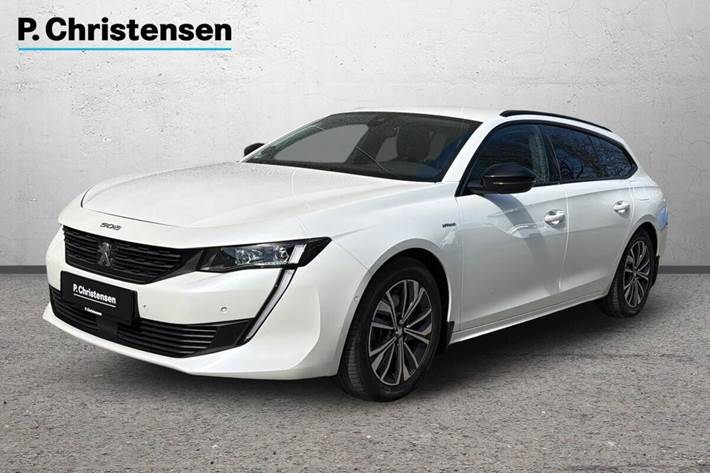Hvid Peugeot 508 fra 2022