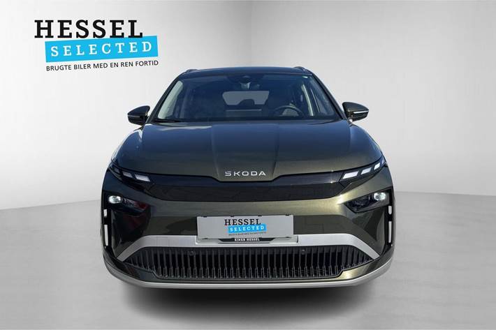 Grøn Skoda Enyaq fra 2025