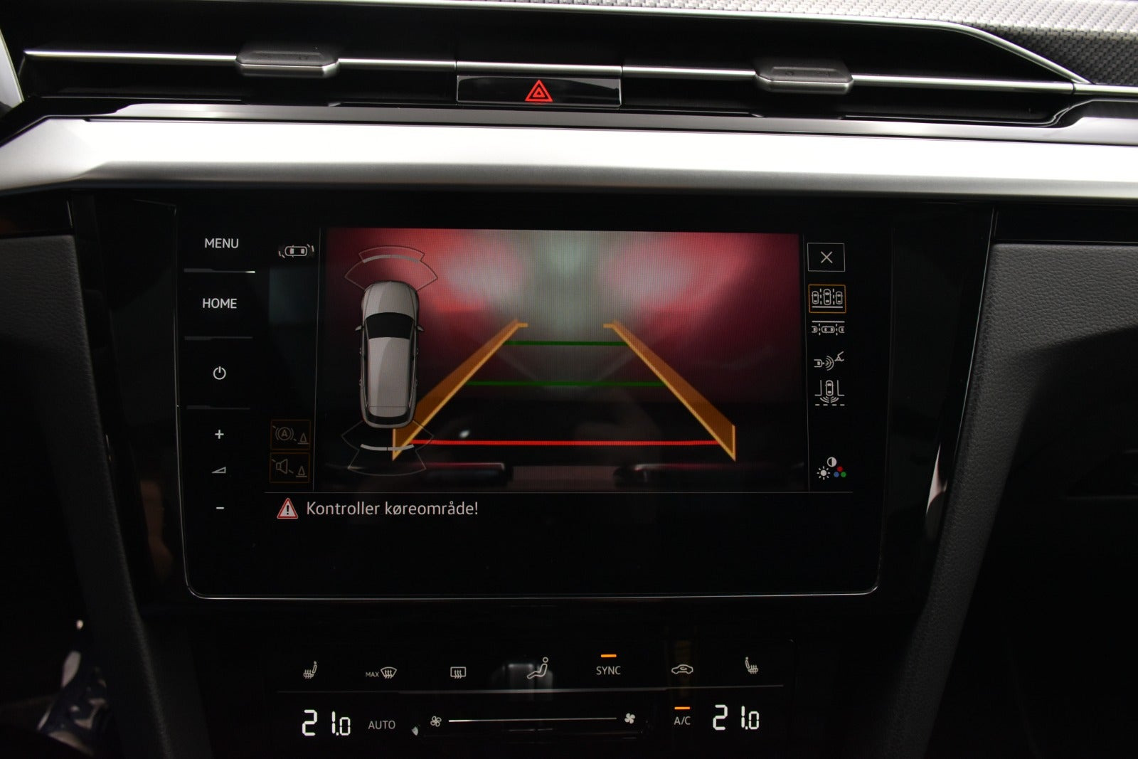 Hvid VW Arteon fra 2021