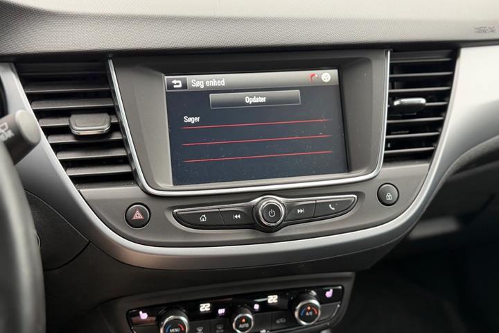 Hvid Opel Crossland X fra 2018