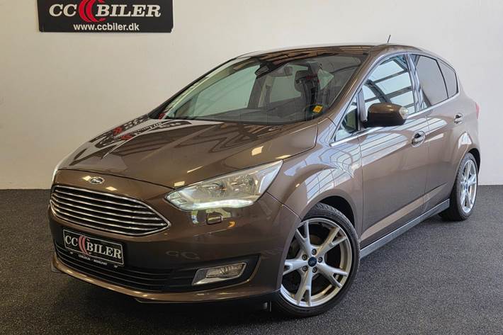 Brun Ford C-MAX fra 2018 set udefra
