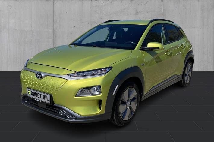 Gul Hyundai Kona fra 2021
