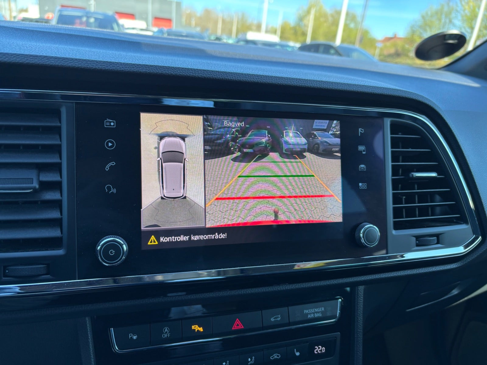 Rød Seat Ateca fra 2020