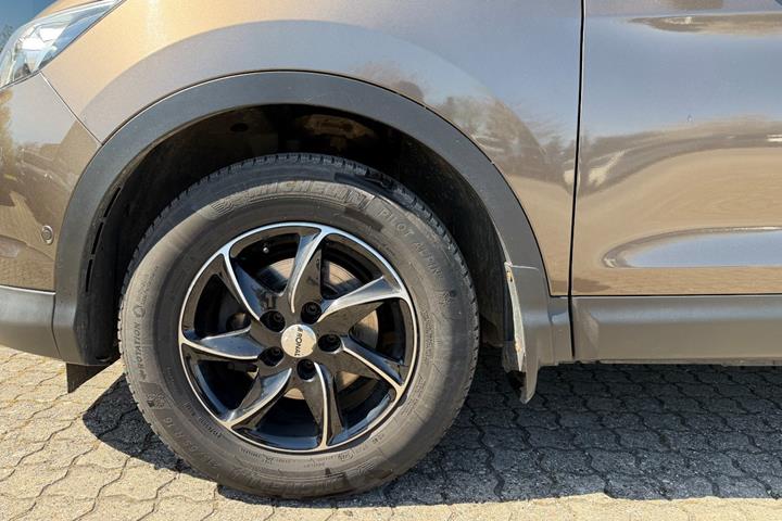Kobber Nissan Qashqai fra 2016
