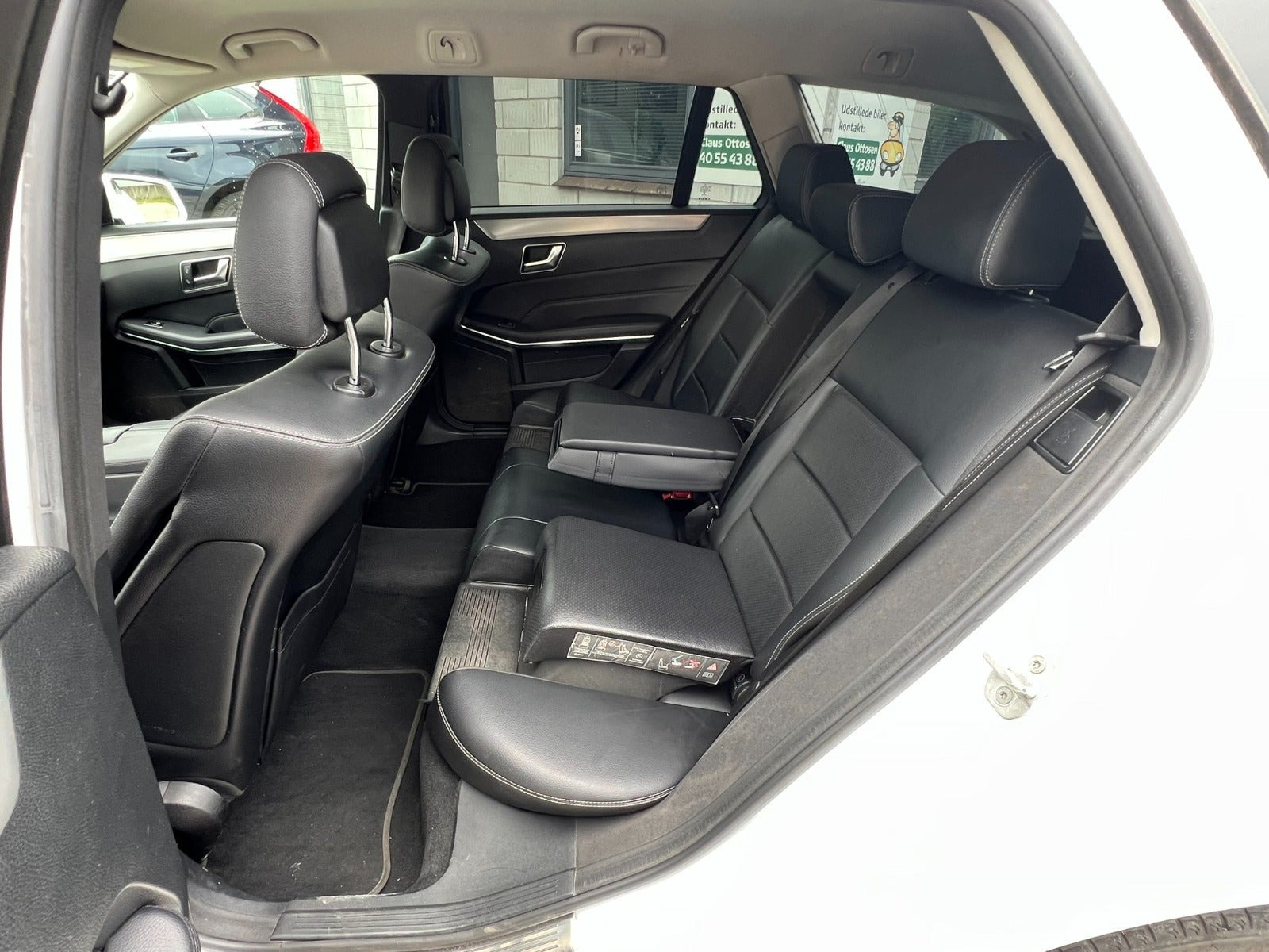 Hvid Mercedes E200 fra 2016