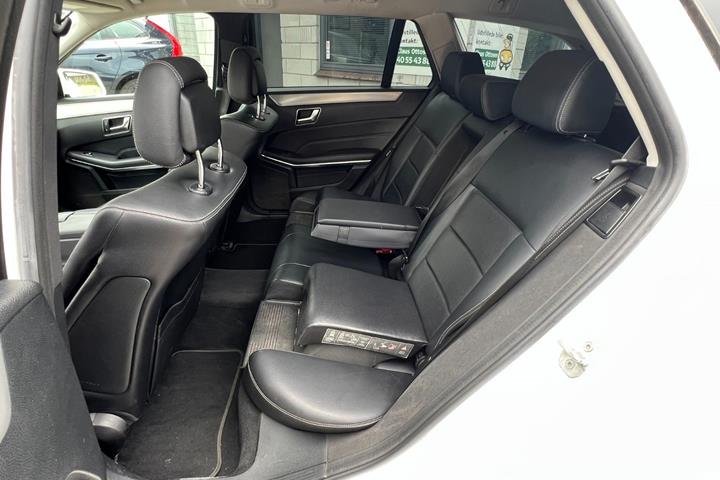 Hvid Mercedes E200 fra 2016