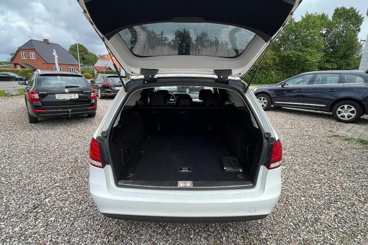 Hvid Mercedes E200 fra 2016