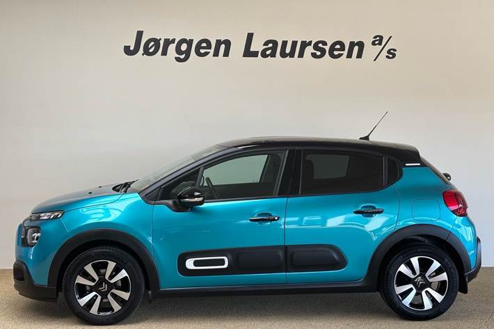 Blå Citroën C3 fra 2023