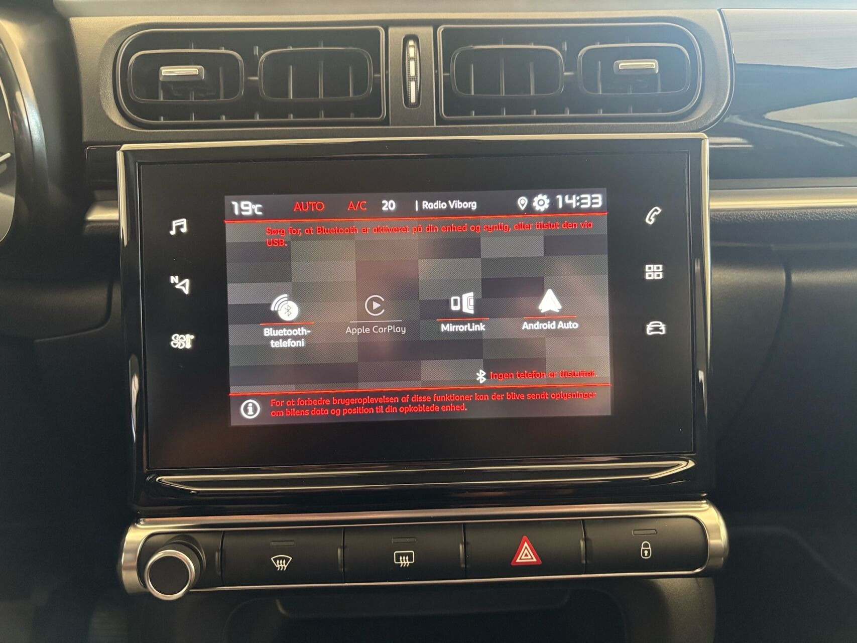 Beige Citroën C3 fra 2021