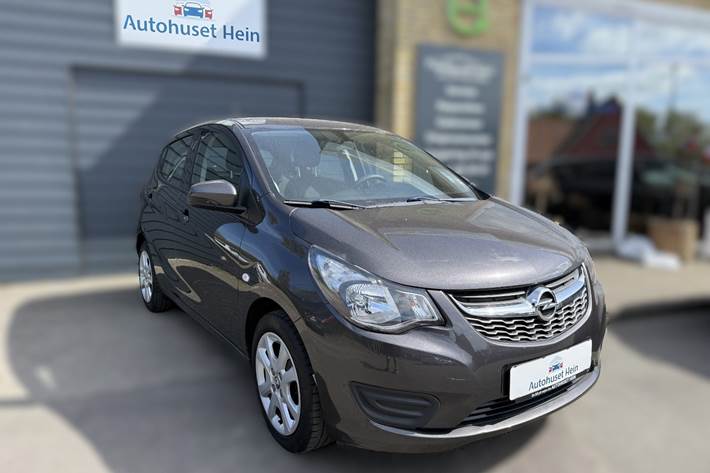 Grå Opel Karl fra 2016