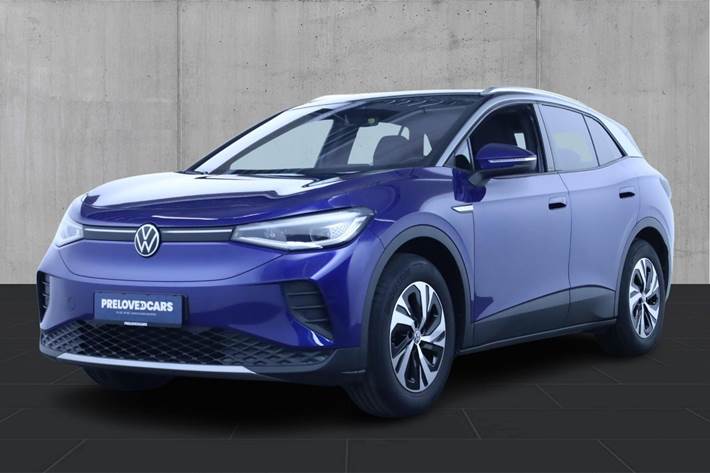 Blå VW ID.4 fra 2022