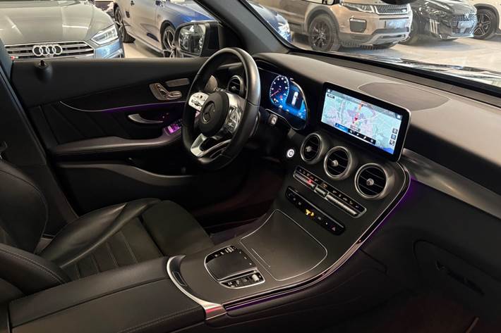 Sort Mercedes GLC300 e fra 2021