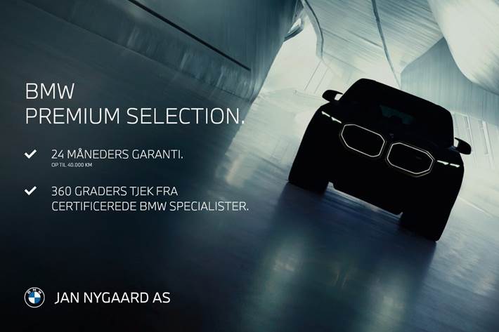Grå BMW 330i fra 2023