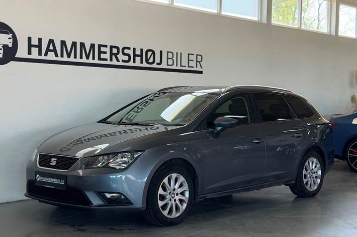 Grå Seat Leon fra 2015