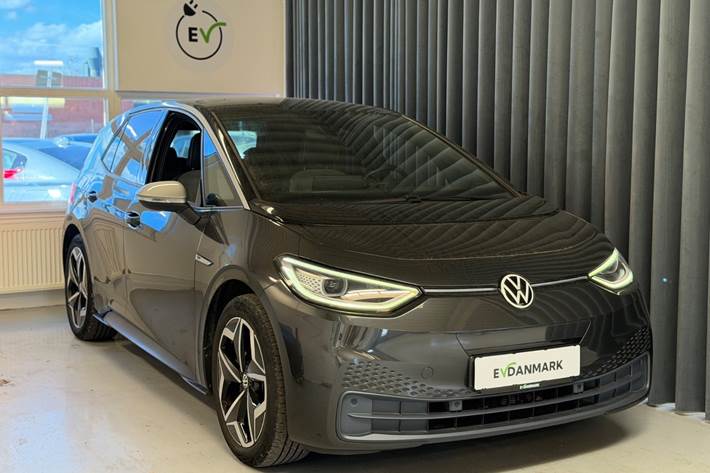 Grå VW ID.3 fra 2021