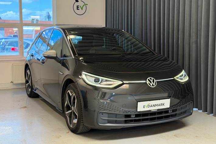 Grå VW ID.3 fra 2021