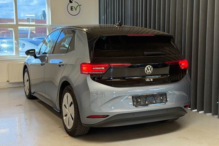 Blå VW ID.3 fra 2021