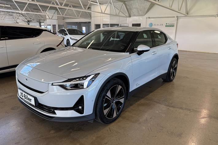 Hvid Polestar 2 fra 2024