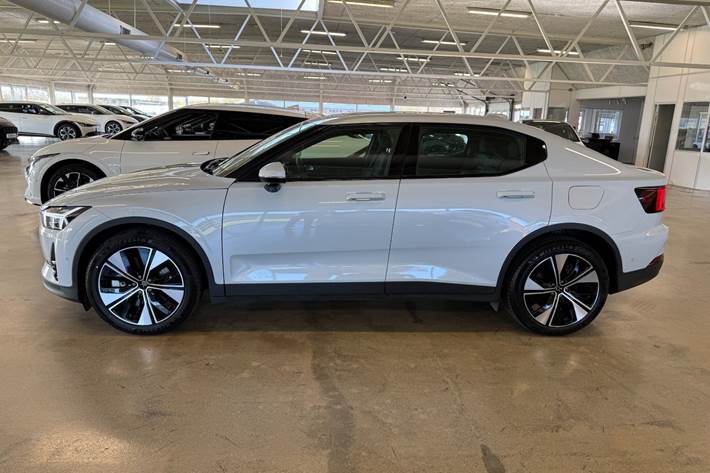 Hvid Polestar 2 fra 2024