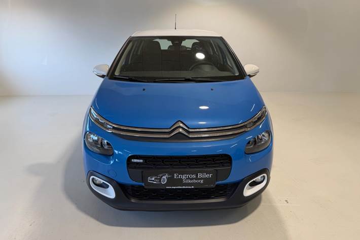Blå Citroën C3 fra 2017