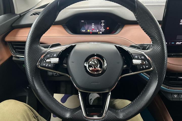 Sort Skoda Enyaq fra 2022