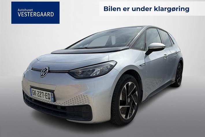 Sølv VW ID.3 fra 2022