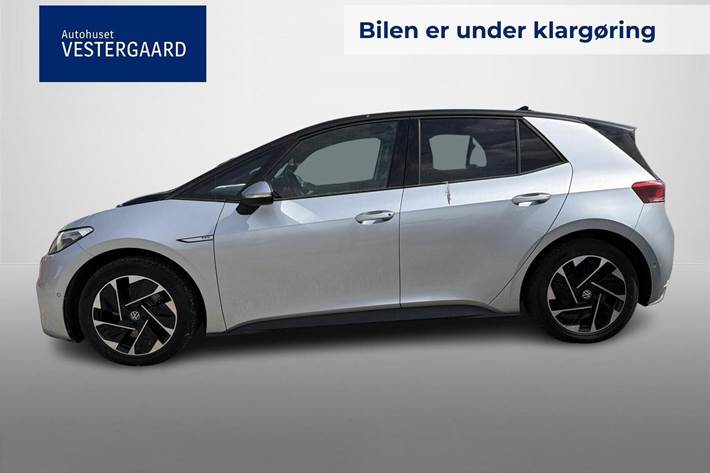 Sølv VW ID.3 fra 2022