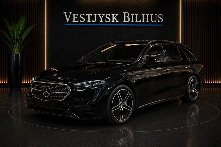 Sort Mercedes E300 e fra 2025