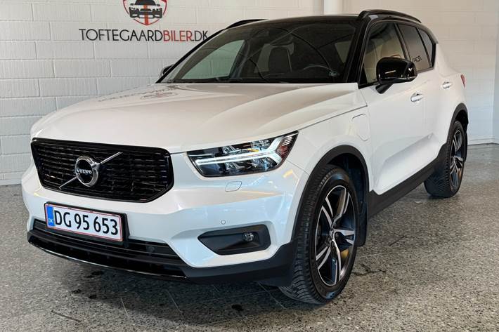 Hvid Volvo XC40 fra 2021
